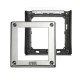Πλαίσιο 1 θέσης URMET 1158/61 για μπουτονιέρα Sinthesi Steel 119 x 125 mm Πλαίσιο 1 θέσης URMET 1158/61 για μπουτονιέρα Sinthesi Steel 119 x 125 mm