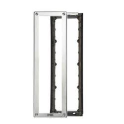 Πλαίσιο 4 θέσεων URMET 1158/64 για μπουτονιέρα Sinthesi Steel 389 x 125 mm