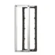 Πλαίσιο 4 θέσεων URMET 1158/64 για μπουτονιέρα Sinthesi Steel 389 x 125 mm