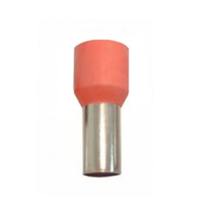 Ακροδέκτης μονωμένος μύτη τύπου τελεμικάνικ πορτοκαλί με διατομή αγωγού 4mm²