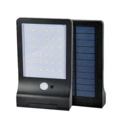 Ηλιακό φωτιστικό KSL-GR36D 2.5W με 2 επίπεδα φωτισμού και 36 LED εξωτερικής χρήσης στεγανό IP65
