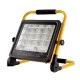 Ηλιακός φορητός προβολέας LED Hsl-2350-100W ψυχρό φως 6000k με θύρα USB