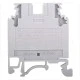 Κλέμμα ράγας έγχρωμη - λευκή 4mm KUT 4 WHITE