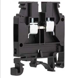 Κλέμμα ράγας έγχρωμη - μαύρη 4mm KUT 4 BLACK