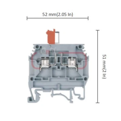 Κλέμμα αποζεύκτης (κλεμμοαποζεύκτης) 4mm KULTD 4