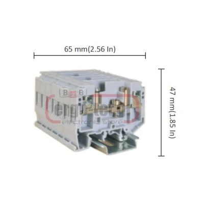 Κλέμμα αποζεύκτης (κλεμμοαποζεύκτης) 6mm KUTSD 6
