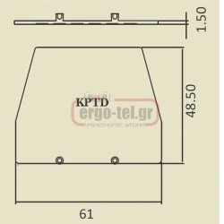 Τερματική πλάκα κλέμμας KUTD10 KPTD