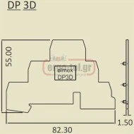 Τερματική πλάκα κλέμμας DU3D4 DP3D ELMEX