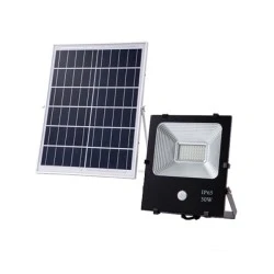 Ηλιακός προβολέας αυτόνομος LED HSL-TGD-3520 50W ψυχρό φως 6000k με αισθητήρα κίνησης