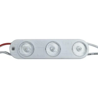 Αλυσίδα LED Module SMD ABS 1.2W 12VDC ψυχρό φως 6500k 190Lm δέσμης 170° 79x19x10.5mm IP65