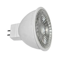 Λάμπα led MR16 ισχύος 7W 12VAC/DC 4000k ενδιάμεσο φως δέσμης 30° 530lm Ø50mm