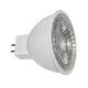 Λάμπα led MR16 ισχύος 7W 12VAC/DC 4000k ενδιάμεσο φως δέσμης 30° 530lm Ø50mm Λάμπα led MR16 ισχύος 7W 12VAC/DC 4000k ενδιάμεσο φως δέσμης 30° 530lm Ø50mm