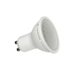 Λάμπα LED GU10 ισχύος 2.5W 230V κίτρινο φως δέσμης 105° με σώμα αλουμινίου και ματ κάλυμμα