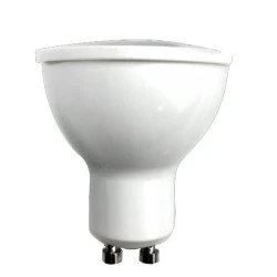 Λάμπα led spot GU10 ισχύος 6W 230V 4000k ενδιάμεσο φως 460lumen γωνία θέασης 120°