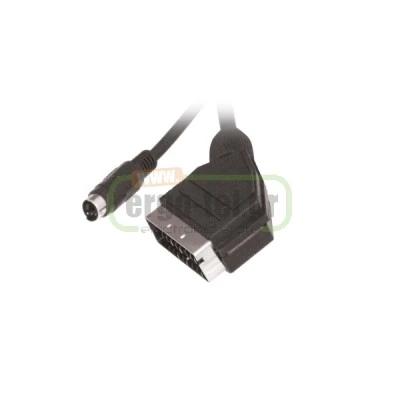 Καλώδιο SCART βίντεο απόληξη SCART σε S-VIDEO αρσενικό 3m NICKEL PLATED