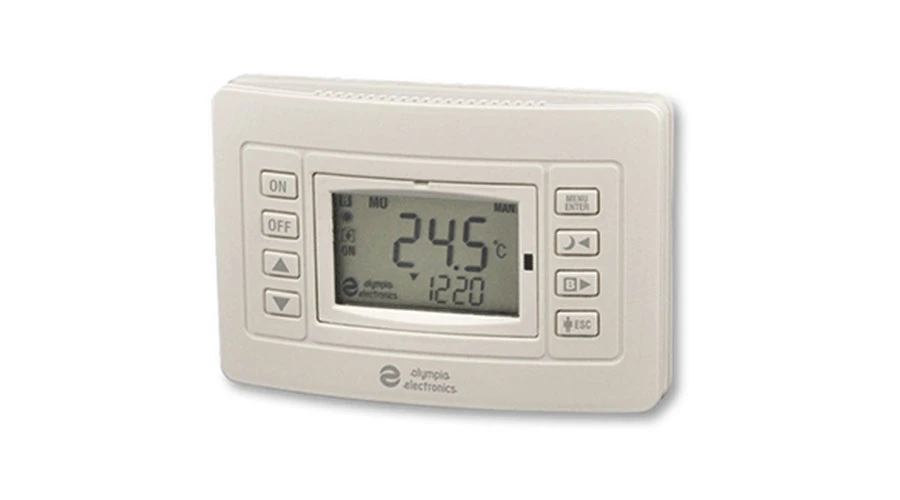 Η OLYMPIA ELECTRONICS A.E. παρουσιάζει τους νέους προγραμματιζόμενους ασύρματους θερμοστάτες χώρου BS-818 και BS-819