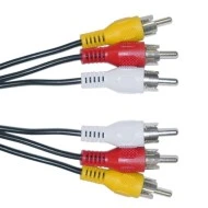 Καλώδιο POWERTECH 3x RCA αρσενικό σε 3x RCA αρσενικό κόκκινο, λευκό, κίτρινο χρώμα 3m Καλώδιο POWERTECH 3x RCA αρσενικό σε 3x RCA αρσενικό κόκκινο, λευκό, κίτρινο χρώμα 3m