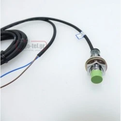 Επαγωγικός διακόπτης Φ12 42,5mm PRT12-4DC μεταλλικός στεγανός IP67 12-24VDC εμβέλεια 4mm