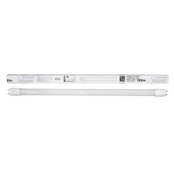 Λάμπα led τύπου φθορίου γυάλινη T8 60cm 9W 230V 210° 4000K ενδιάμεσο φως με τροφοδοσία στα 2 άκρα