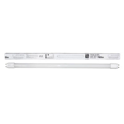 Λάμπα led τύπου φθορίου γυάλινη T8 60cm 9W 230V 210° 4000K ενδιάμεσο φως με τροφοδοσία στα 2 άκρα