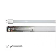 Λάμπα led τύπου φθορίου T8 γυάλινη 120cm 18W 230V 4000K ενδιάμεσο φως 210° με τροφοδοσία στο 1 άκρο