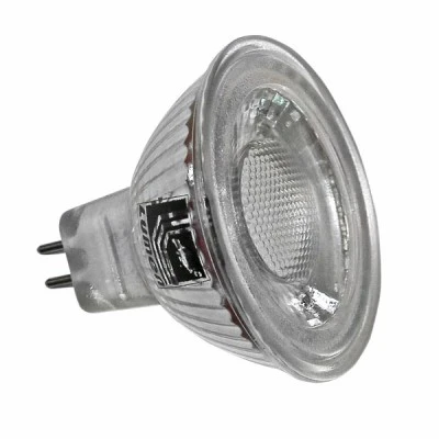 Λάμπα led MR16 GU5.3 5W 12V AC/DC 3000k θερμό λευκό φως δέσμης 40° 460 lumen Ø50mm