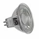 Λάμπα led MR16 GU5.3 5W 12V AC/DC 3000k θερμό λευκό φως δέσμης 40° 460 lumen Ø50mm
