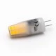 Λάμπα led smd G4 3W 12VAC/DC ενδιάμεσο φως 4000k 300lm σιλικόνης ματ δέσμης 360°