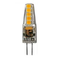 Λάμπα led G4 σιλικόνης 2.5W 12VAC/DC ντιμαριζόμενη δέσμης 360° 4000K ενδιάμεσο φως 220 lumen