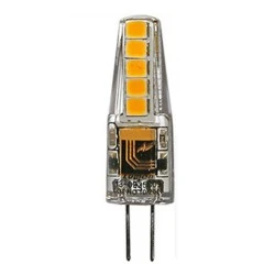 Λάμπα led G4 σιλικόνης 2.5W 12VAC/DC ντιμαριζόμενη δέσμης 360° 4000K ενδιάμεσο φως 220 lumen