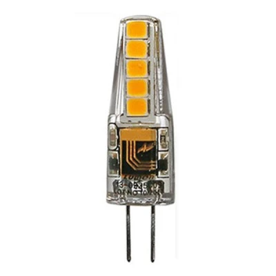 Λάμπα led G4 σιλικόνης 2.5W 12VAC/DC ντιμαριζόμενη δέσμης 360° 4000K ενδιάμεσο φως 220 lumen Λάμπα led G4 σιλικόνης 2.5W 12VAC/DC ντιμαριζόμενη δέσμης 360° 4000K ενδιάμεσο φως 220 lumen
