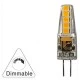 Λάμπα led G4 σιλικόνης 2.5W 12VAC/DC ντιμαριζόμενη δέσμης 360° 4000K ενδιάμεσο φως 220 lumen Λάμπα led G4 σιλικόνης 2.5W 12VAC/DC ντιμαριζόμενη δέσμης 360° 4000K ενδιάμεσο φως 220 lumen