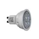 Λάμπα led GU10 ισχύος 10W 230V 3000K θερμό φως δέσμης 38° 1000lm Ø50mm