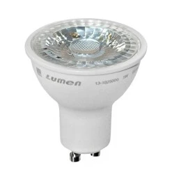 Λάμπα LED GU10 5W 230V AC θερμό λευκό φως 2700k 500 Lumen δέσμης 30° Ø50mm