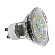 Λάμπα led SMD GU10 ντιμαριζόμενη 3 επιπέδων 5W 230V δέσμης 110° 6200K λευκό ψυχρό φως