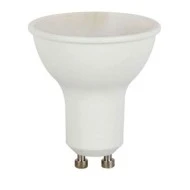 Λάμπα LED GU10 8W 230V θερμό φως 3000k δέσμης 105° 800Lumen Ø50mm
