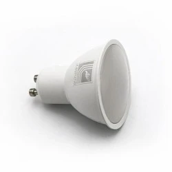 Λάμπα led GU10 8W 230V 105° θερμό φως 2700k 800lm δέσμης 105°