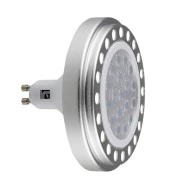 Λάμπα led τύπου AR111 GU10 ισχύος 15W 230V 4000k ενδιάμεσο λευκό φως δέσμης 38° 1500lm