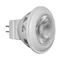Λάμπα LED SMD MR11 3W 12V AC/DC ενδιάμεσο λευκό φως 4000k 250Lm δέσμης 30°