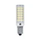 Λάμπα led SMD καλαμπόκι Ε14 9W 230V 4000k ενδιάμεσο φως δέσμης 360° 900lm με διάφανο κάλυμμα