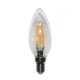 Λάμπα led filament COG κερί Ε14 6W 230V 4000k ενδιάμεσο φως διάφανο κάλυμμα δέσμης 360° 720lm