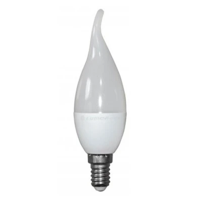 Λάμπα led C37 Ε14 κερί με μύτη ισχύος 6W 230V 6200k ψυχρό λευκό με ματ κάλυμμα Economy Λάμπα led C37 Ε14 κερί με μύτη ισχύος 6W 230V 6200k ψυχρό λευκό με ματ κάλυμμα Economy