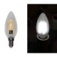 Λάμπα κεράκι ματ led filament COG Ε14 ισχύος 4W 230V 4000k ενδιάμεσο φως 460lm δέσμης 360° Λάμπα κεράκι ματ led filament COG Ε14 ισχύος 4W 230V 4000k ενδιάμεσο φως 460lm δέσμης 360°