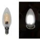 Διακοσμητική λάμπα led COG κεράκι ματ Ε14 ισχύος 6W 230V 5800k ψυχρό λευκό φως 720lm