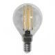 Διακοσμητική λάμπα led cog filament σφαιρική διάφανη E14 4W 230V 5800k ψυχρό λευκό φως 480lm Διακοσμητική λάμπα led cog filament σφαιρική διάφανη E14 4W 230V 5800k ψυχρό λευκό φως 480lm