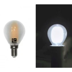 Διακοσμητική λάμπα led COG σφαιρική ματ Ε14 6W 230V 5800k λευκό ψυχρό φως δέσμης 360°