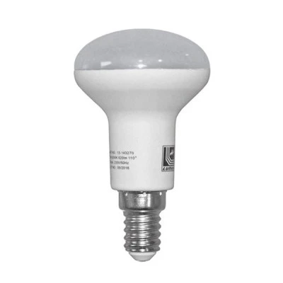 Λάμπα led R50 καθρέπτου E14 7W 230V ψυχρό λευκό φως 6200k δέσμης 110° 700lm