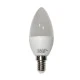 Λάμπα led E14 C37 κεράκι 7W 230V 3000k θερμό λευκό φως δέσμης 240° 700lm με πλαστική επικάλυψη
