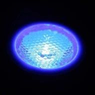 Λάμπα led ισχύος MR16 GU5.3 3W 230V μπλε φως δέσμης 30° με 1 Led από αλουμίνιο