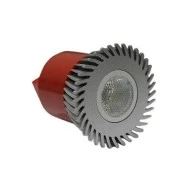 Λάμπα led ισχύος MR16 GU5.3 3W 230V μπλε φως δέσμης 30° με 1 Led από αλουμίνιο